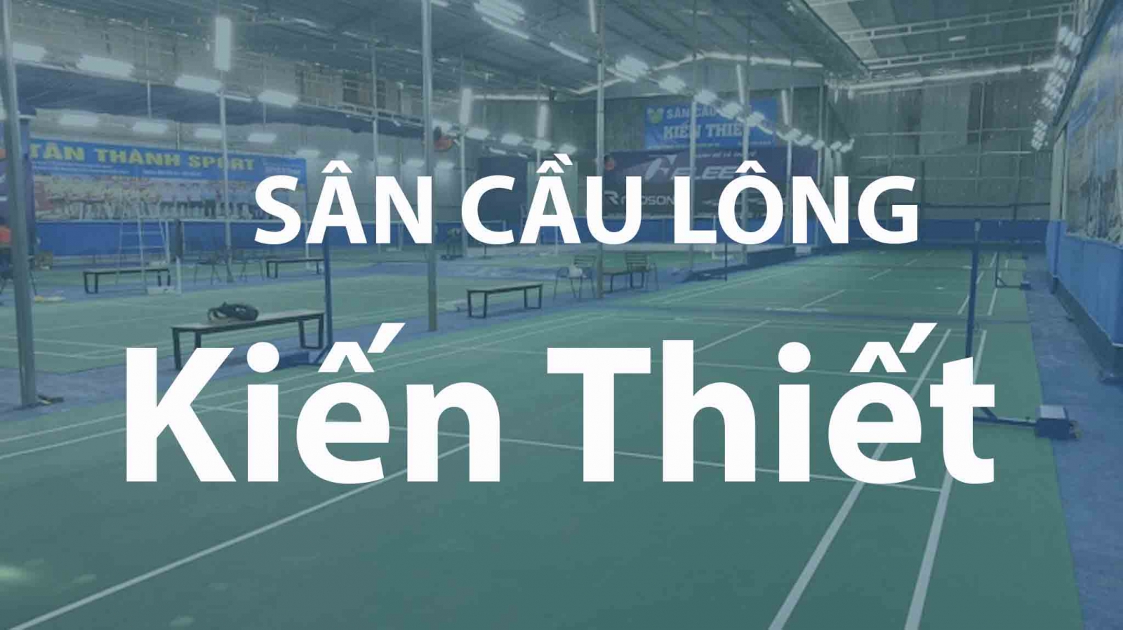 Sân Cầu Lông Kiến Thiết 