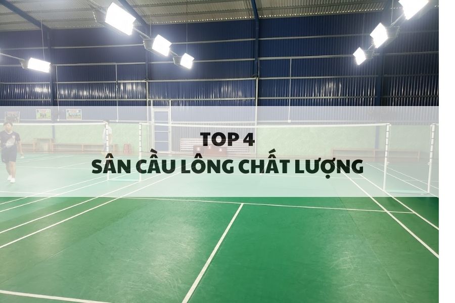 Top 4 Sân Cầu Lông Đẹp, Chuẩn Thi Đấu Thi Công Bởi Thế Giới Sport